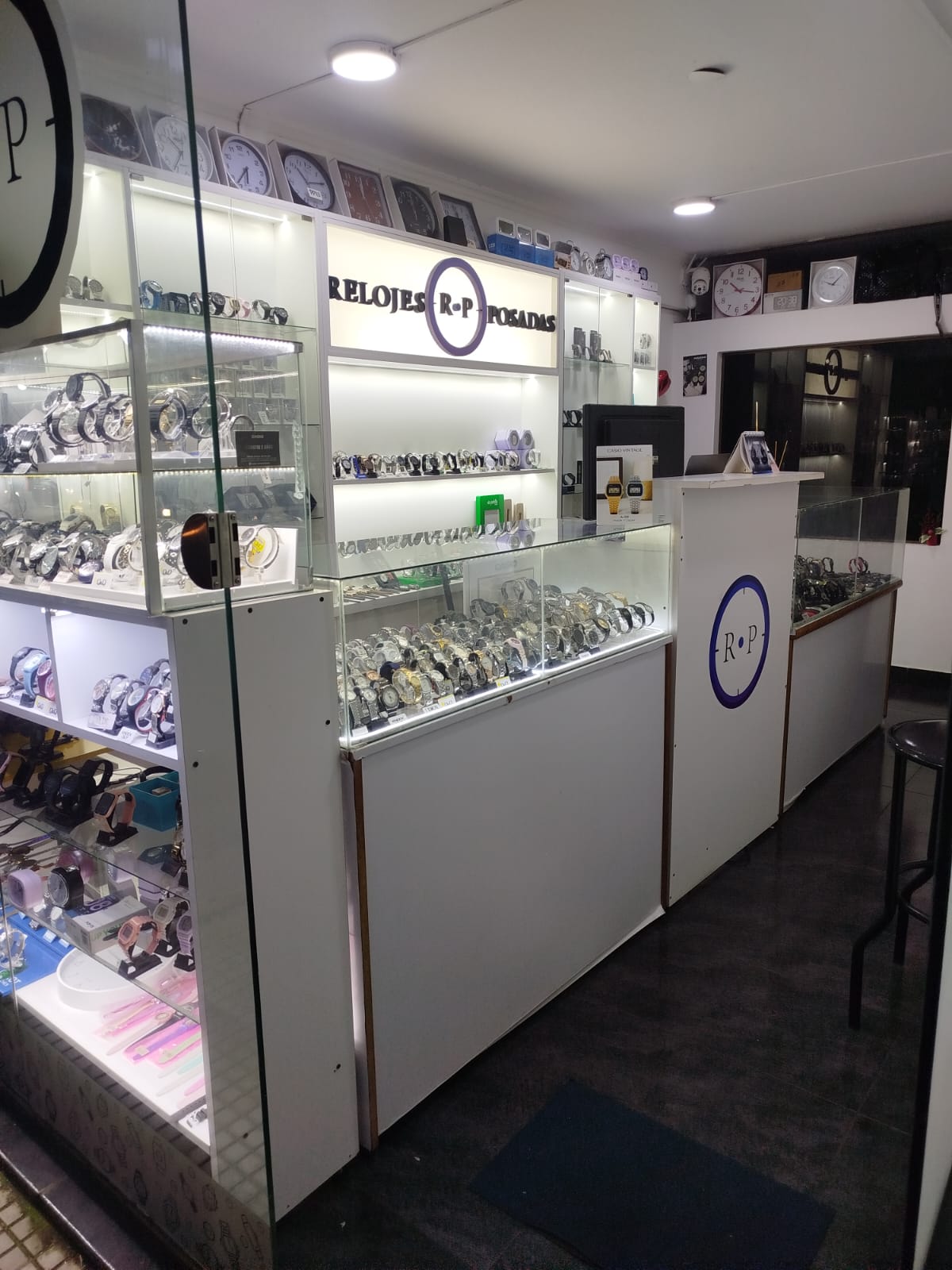 Frente de la tienda Relojes Posadas