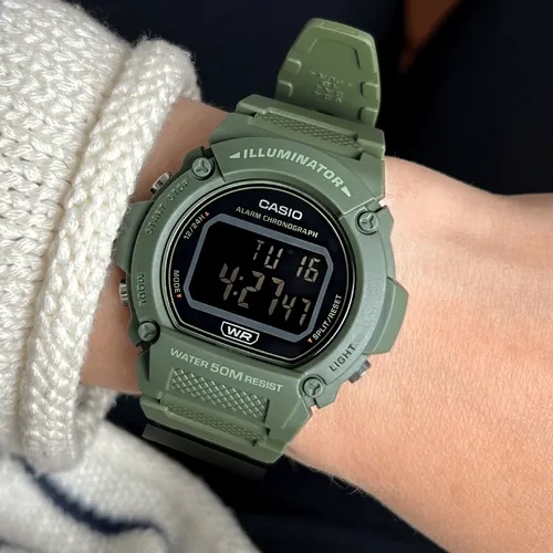 Reloj Casio W-219HC-3B